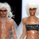 Image for article titled Scary Card-Playing Clowns, Lady Gaga Monsters, And Saran-Wrap Savages: Has Fashion Gone Insane?